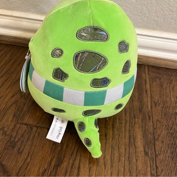 Harry Potter Slytherin Snake Squishmallow Green Plush Toy - Picture 2 of 6